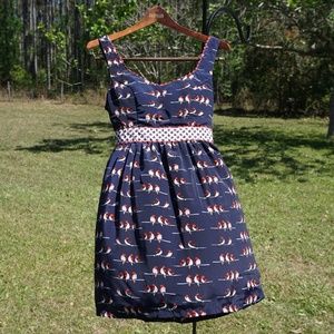 Judith March Open Back Summer Dress